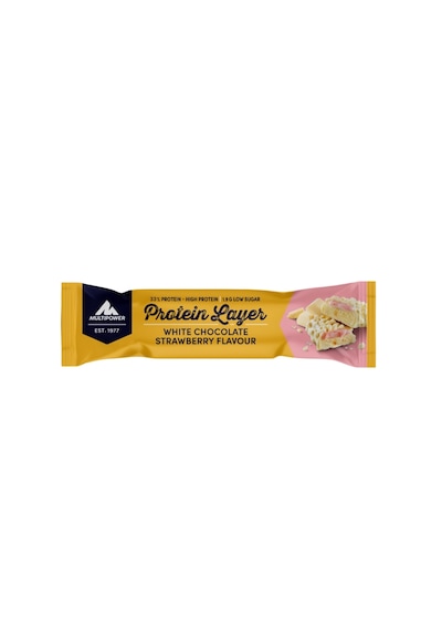 Protein Layer Beyaz Çikolata Çilek Aromalı 18x50gr