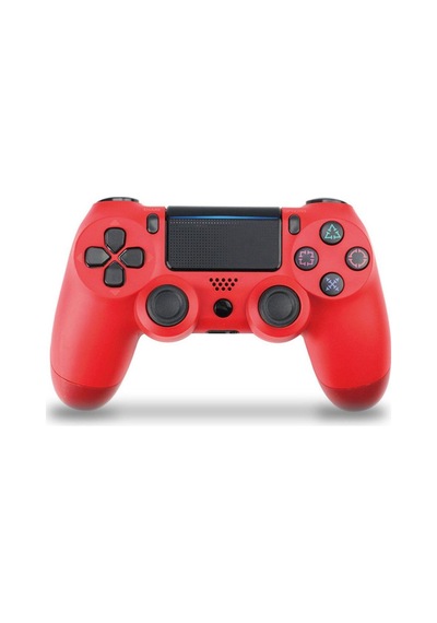 Kablosuz Titreşimli Oyun Kolu Kırmızı Joystick Oyun Kolu