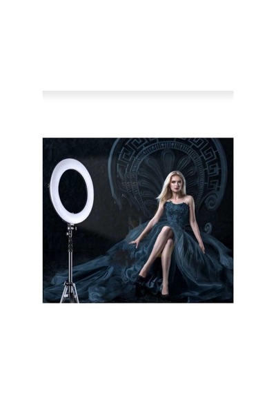 A+ Kalite Megalux Ring Light Led Işık Halkası 18 Inç Profesyonel Influencer Işığı 210 Cm Monopod
