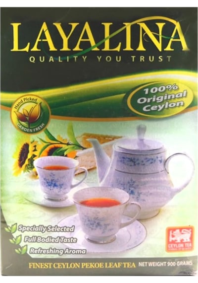 Layalina Ceylon Pekoe Siyah Dökme Çay 900 G