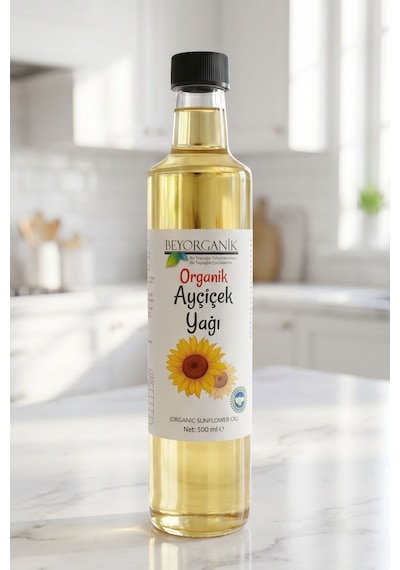 Organik Ayçiçek Yağı 500ml