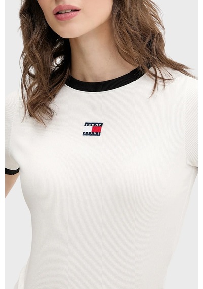 Tommy Jeans Bayan T Shirt Dw0dw22575 Ybl Beyaz BEYAZ Tommy Jeans Bayan T Shirt Dw0dw22575 Ybl Beyaz BEYAZ