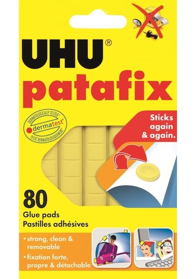 Uhu Patafix Hamur Sakız Yapıştırıcı Sarı