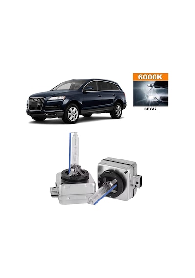 Audi Q7 2009-2014 D3s / D3r 6000k Beyaz Hıd Xenon Ampul 2 Adet