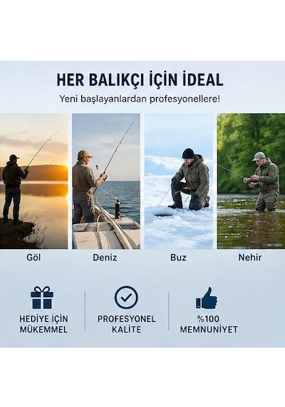 Valkyrie Profesyonel Balıkçılık Seti 270 Parça Sahte Yem Olta Takımı Kutulu