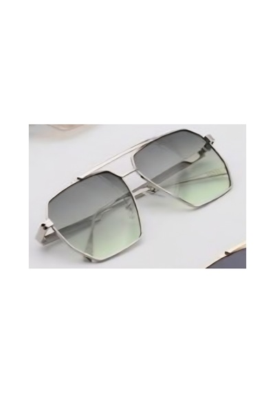 Erkek Uv-400 Korumalı Aynalı Güneş Gözlüğü Haki - 720805598 Gümüş