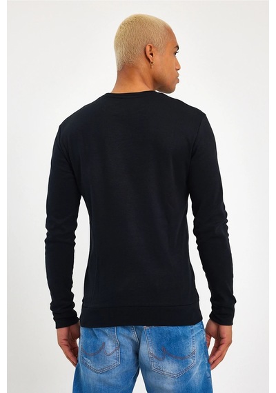 Erkek Bisiklet Yaka Slim Fit Sweatshirt Spr2019k18 001