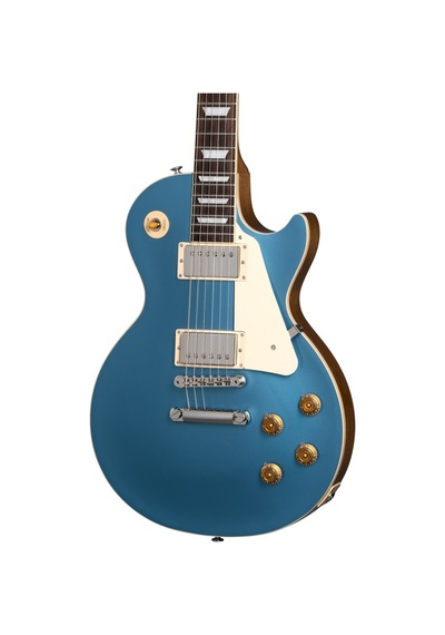 Gibson Les Paul Standard '50s Plain Top Elektro Gitar Pelham Blue