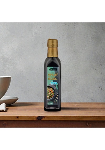 Tuzu Azaltılmış Soya Sosu Cam Şişe 250ml