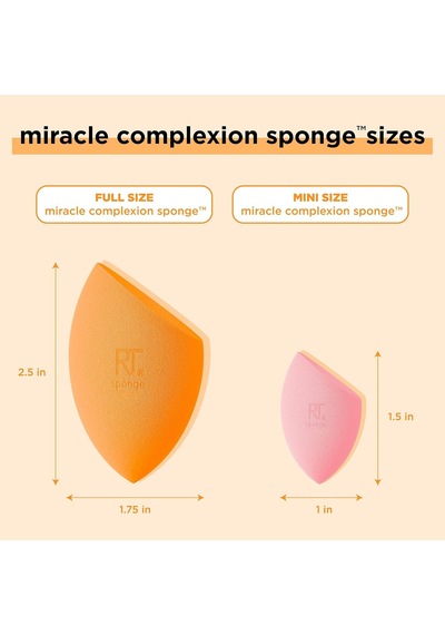 Lexroo 4 Mini Miracle Complexion Sponges - 4 Lü Makyaj Süngeri 1 Paket 1 X 1 Adet