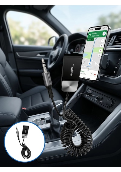 Usb Bluetooth Aux Ses Adaptörü Kablosuz Müzik Aktarım Cihazı