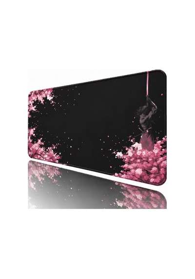 8 Farklı Desenli Baskılı Model Xxl Gaming Mouse Pad 90x40 Cm Dikişli Kenar, Kaymaz Taban, Dijital Tasarım, Hassas Takip, Ultra Geniş Oyuncu Mousepad Sword 90x40 Cm