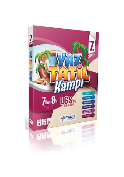 7.Sınıf Yaz Tatil Kampı -  Yanıt Yayınları