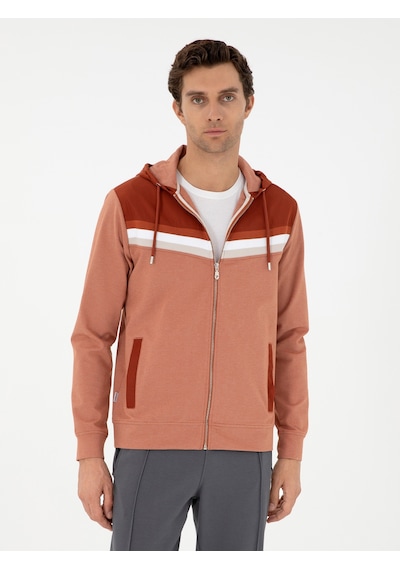 Cacharel Erkek Pas Sweatshirt 50292490-vr040 Kahverengi