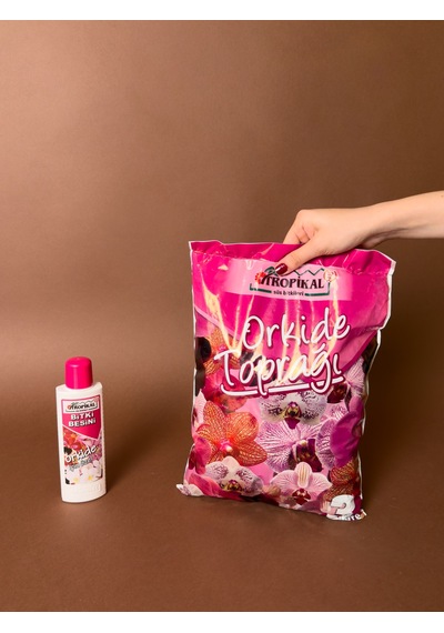 Orkide Bakım Seti 3 Litre Orkide Toprağı + 225 Ml Orkide Besini