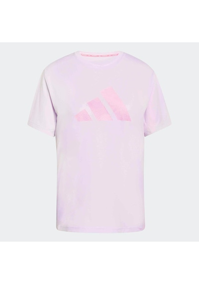 Adidas Adi365 Running Essentials Brand Love Kadın Mor Tişört Ka0281