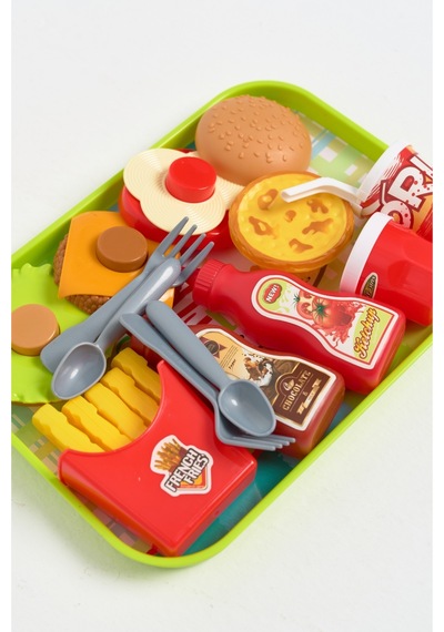 Oyuncak Hamburger Yapma Seti - 15 Parçalı 01