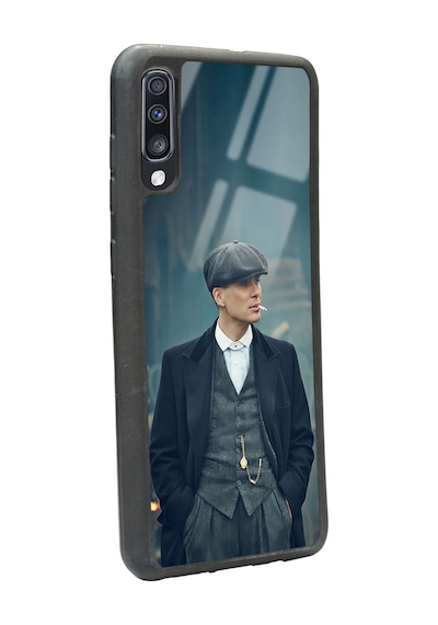 Samsung Uyumlu A70 Peaky Blinders Thomas Shelby Tasarımlı Glossy Telefon Kılıfı Çok Renkli