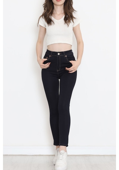 Mokashopin - Dar Paça Kot Pantolon Koyulaci - 18223.1431. 001