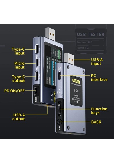 Fnirsi Fnb-58-bt Usb Test Cihazı Bluetooth