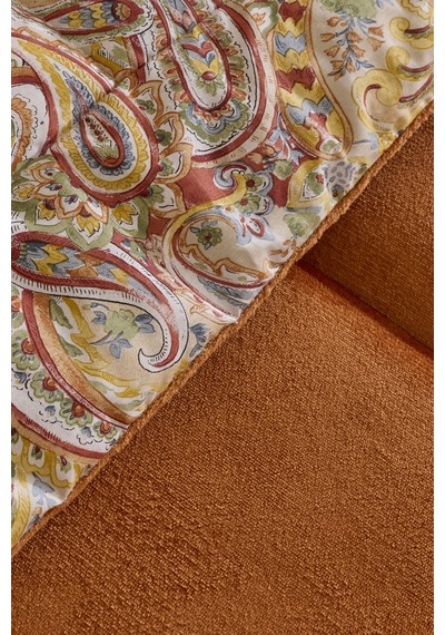 Karaca Home Sahran %100 Pamuk Wellsoft Çift Kişilik Comfort Set Orange Turuncu