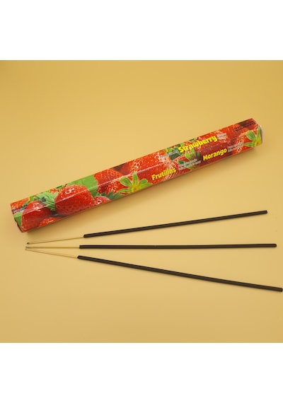 Darshan Strawberry Çubuk Tütsü Çilek Aromalı Kokulu Tütsü