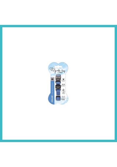 M Pets Gentle Köpek Boyun Tasması Mavi Xsmall 20-30 Cm Dfnbez
