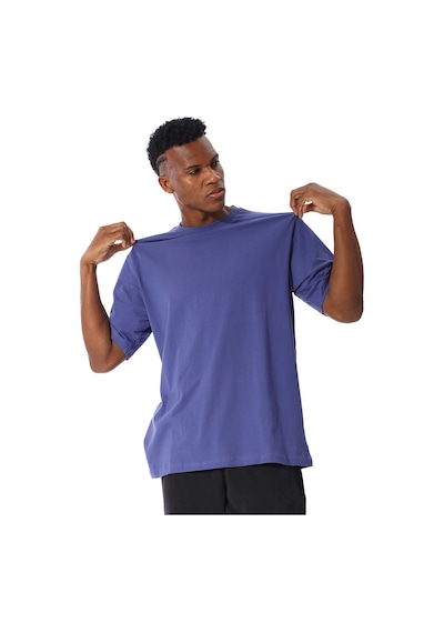 Sportive Wink Oversize Erkek Mavi Günlük Stil T-shirt 25ke1024-mvı Mavi