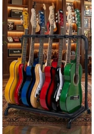 Profesyonel 7'li Gitar Standı Sehpası 1