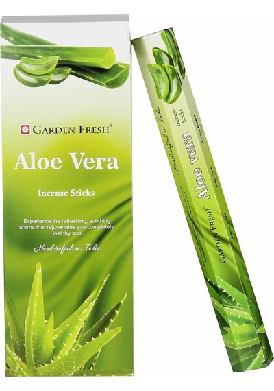 Garden Fresh Aloe Vera Kokulu Altıgen 1 Paket 20 Adet Çubuk Tütsü