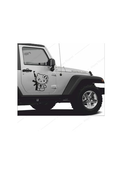 Hello Kitty Sticker Silah Sticker Oto Sticker Arma Sticker