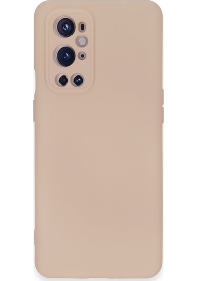 Newface One Plus 9 Pro Kılıf Nano İçi Kadife Silikon - Pudra pudra