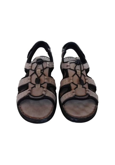 Dr.Soft Erkek Deri Sandalet 024-0044 - Kum Kum Rengi