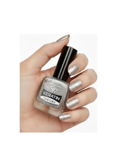 Keratin Nail Glitter No: 401 - Keratin İçerikli Güçlendirici Parlak Oje