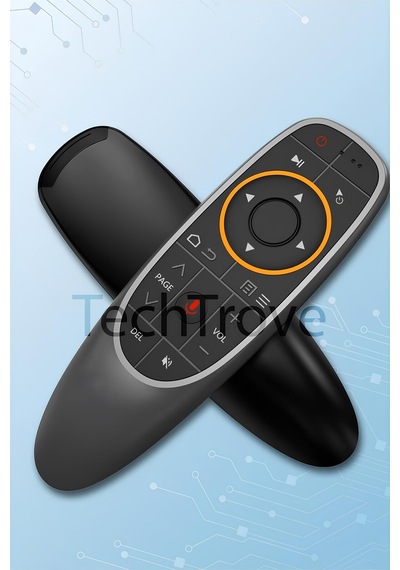 Uzaktan Kumanda Smart Tv Fly Air Mouse Sesli Komut Tv Box Pc Telefon Ve Fare Özellikli Kablosuz 2.4g