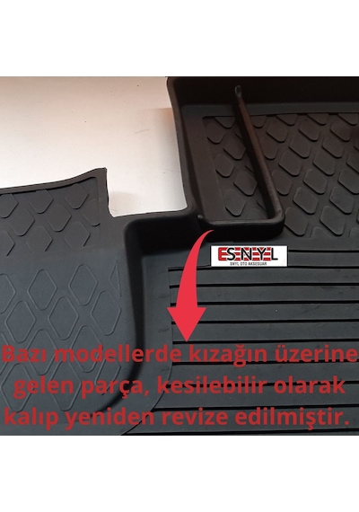 Citroen Berlingo 2019 Sonrası Refref 4D Araca Özel Havuzlu Paspas