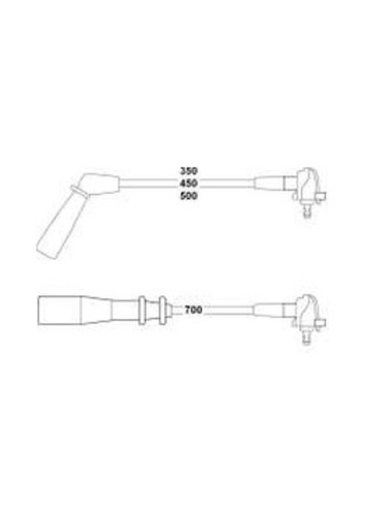 Hellux Buji Kablosu Toyota Corolla 1.3l 2e Ee90 Ee100 88-98 Hbk.3611 9091922329
