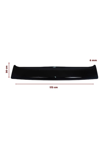 Volkswagen Crafter 2012-2017 Uyumlu Ön Cam Dış Güneşlik Sunvisor Abs Siyah