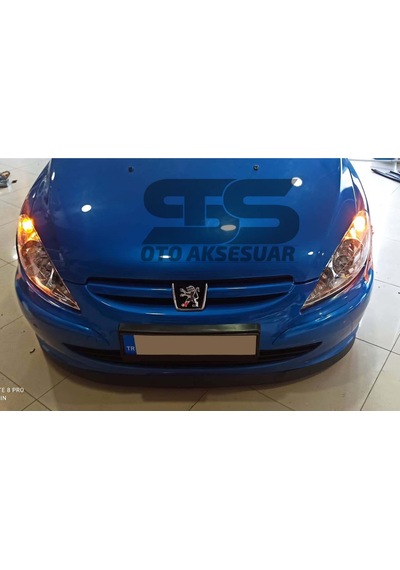 Sts Oto Aksesuar Peugeot 307 Lip Üniversal 2 Parça Astra H Tipi Esnek Tampon Eki