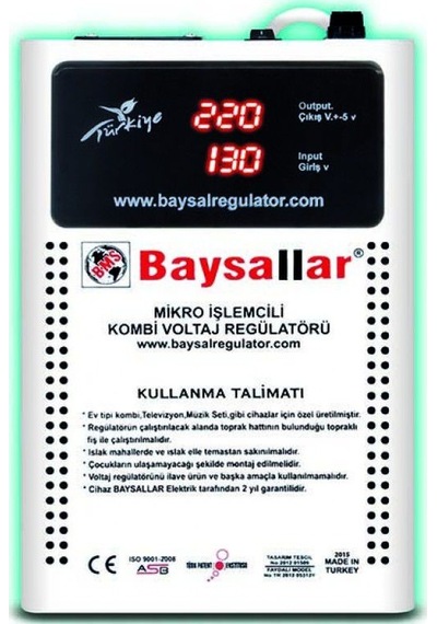 Baysallar Kombi Voltaj Regülatörü 500va