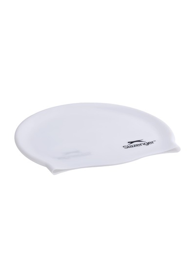 Slazenger Yüzücü Bonesi Silikon Sn00 White Pvc Zipper Bag Beyaz