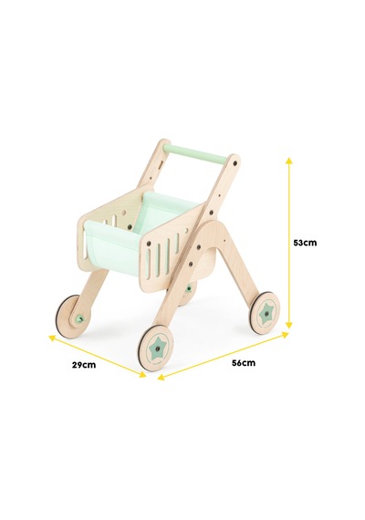 Trio Shopper Yürüteç - Oyuncak Avm Arabası
