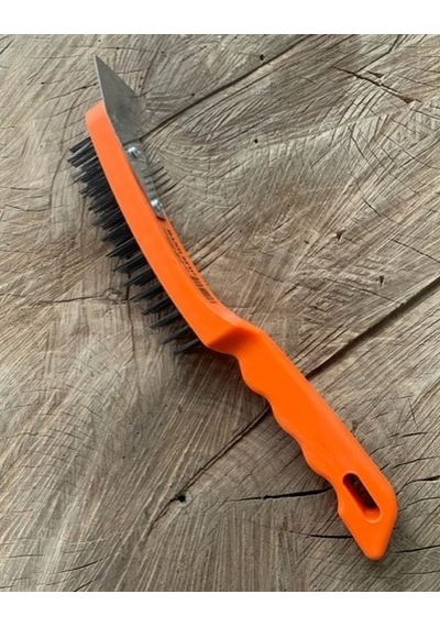 Sfd Pls Tel Fırça Yer Ve Cam Kazıma Fırçası Kazımalı Tel Fırça 280mm