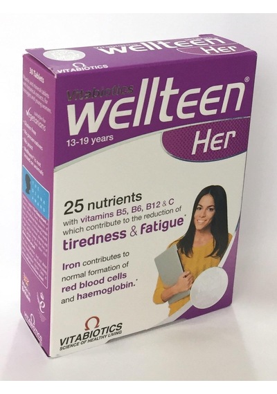 Wellteen Her 30 Tablet 13-19 Yaş