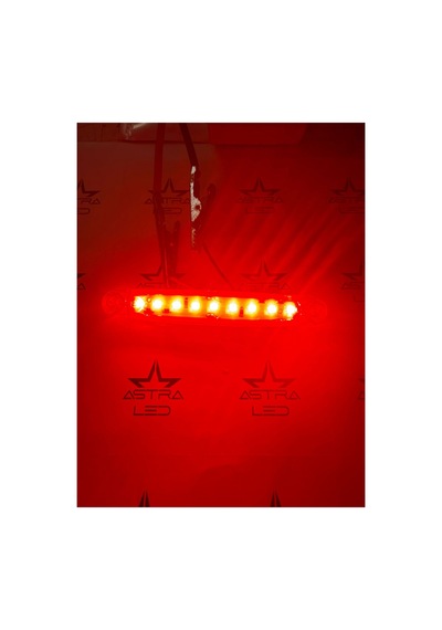 10 Adet 9 Led'li Parmak Led Kırmızı Kamyon Tır Ve 12/24 Volt Araçlar Aksesuar Dorse & Etek Lambası