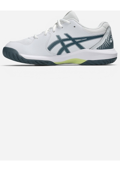 Asics Gel-dedıcate 8 Gs Çocuk Beyaz Tenis Ayakkabısı 1044a077-108