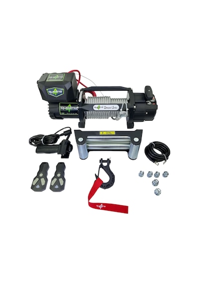 13500lb 12v Çelik Halatlı Elektrikli Vinç Off-road Çekici 4x4,arazi Karavan