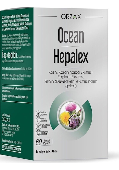 Orzax Ocean Hepalex 60 Softgel Kapsül