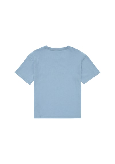 U.S. Polo Assn. Erkek Çocuk Mavi Comfort Bisiklet Yaka Tişört 50307178-VR036