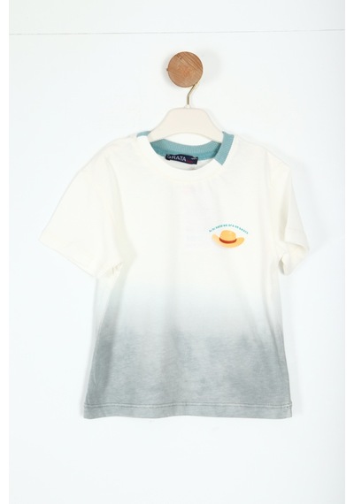 Xo Kids Erkek Çocuk Tişort 1-5 Yaş 8270 Ekru